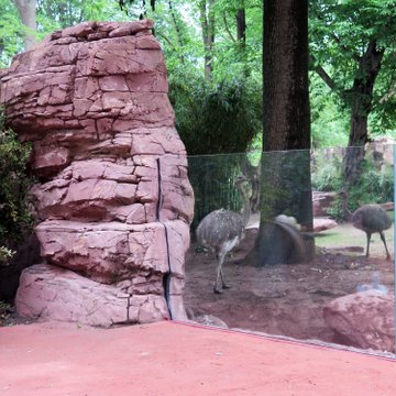 Leipzig Zoo Kunstfelsen - Südamerika